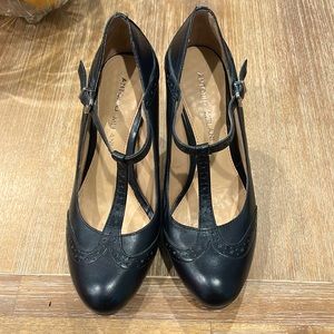 Antonio Melani T-Strap Heels